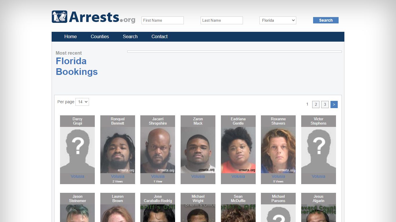 Florida Arrests and Inmate Search